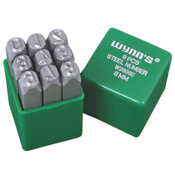 Bộ đóng số 9 cây 8mm Wynns W2606E 