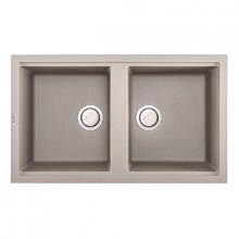 Chậu rửa chén bằng đá Malloca Tortora K-45043