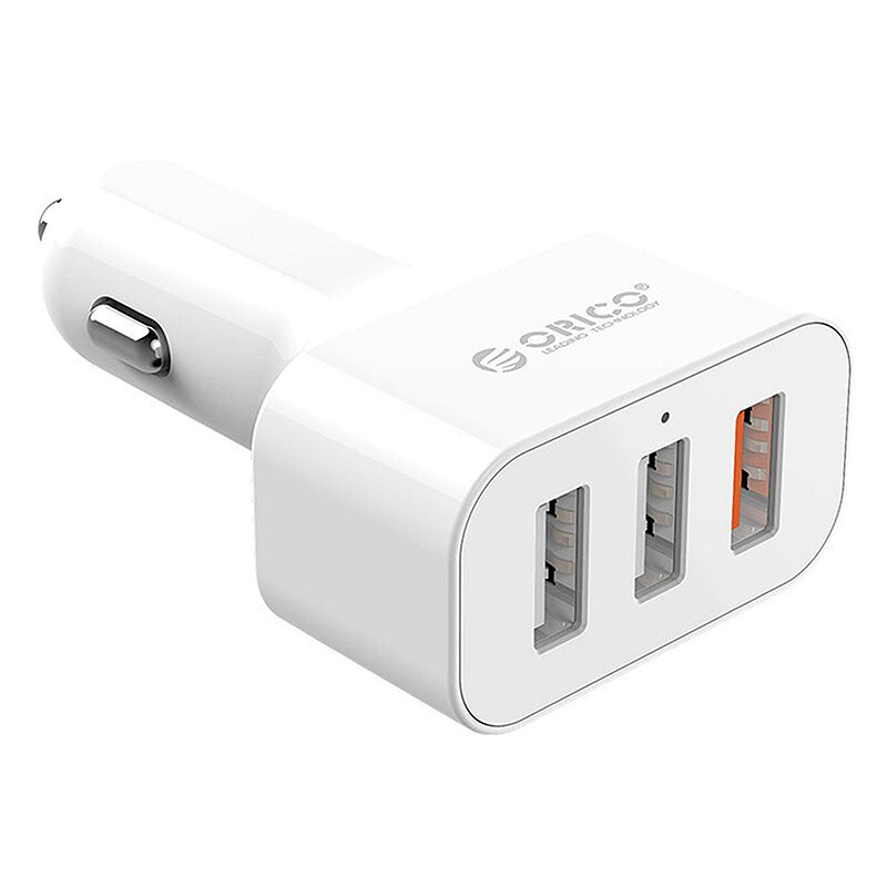 Sạc xe hơi USB 3 cổng 2.4A ORICO UCH-Q3 