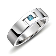 Nhẫn bạc nam Hiểu Minh NA456