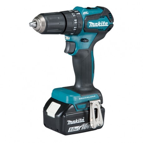 Máy khoan búa vặn vít dùng pin Makita DHP483RTE 