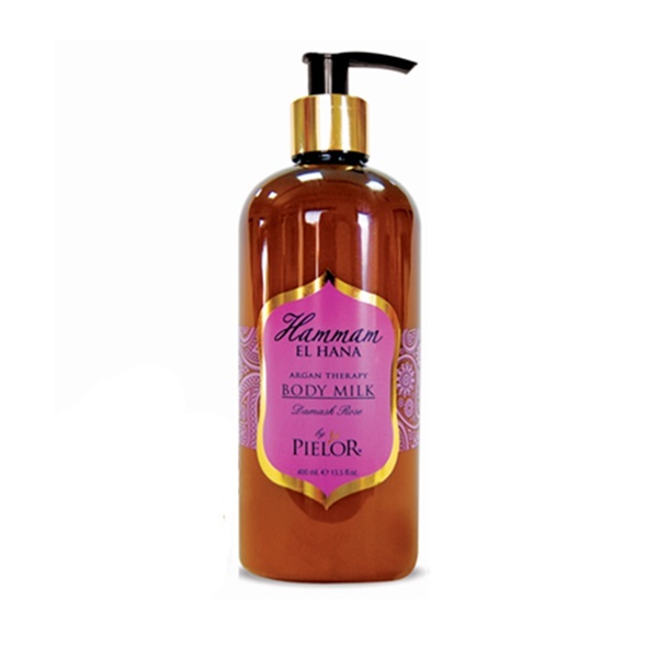 Sữa tắm hương hoa hồng Pielor Hammam El Hanna Argan Therapy Damask Ros...