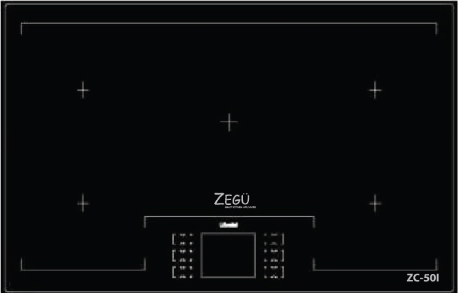 Bếp từ đa điểm thông minh Zegu ZC-50I 7200W 