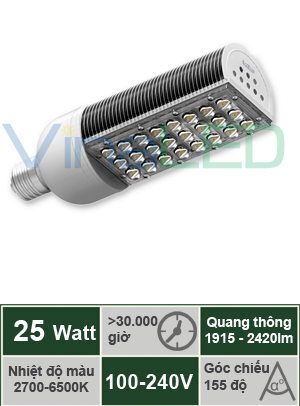 Đèn đường led VinaLED ST-A25H 