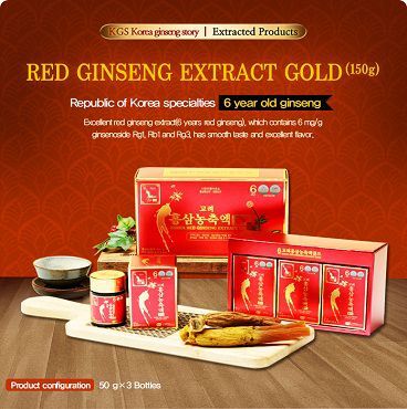 Cao Hồng Sâm Korean Red Ginseng Extract Gold KGS 240g 