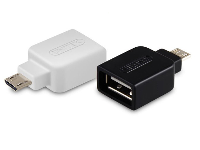 Đầu chuyển đổi Micro USB OTG Unitek Y-A015ABK 