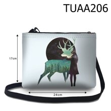 Túi đeo chéo Hươu rừng cây và bầu trời TUAA206