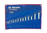 Bộ cờ lê vòng miệng 14 cái hệ mét Kingtony  12114MR (8-24mm )