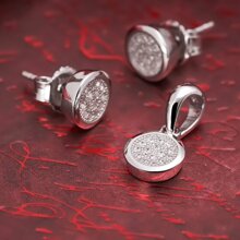 Bộ trang sức bạc Annie Love
