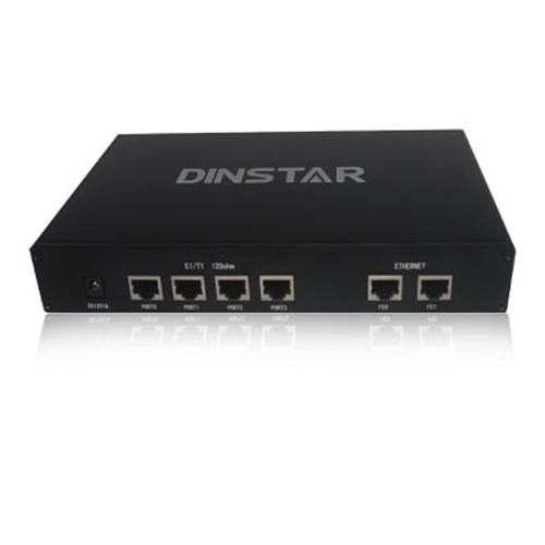 Thiết bị mạng Digital VoIP Gateway Dinstar MTG200-4E1 