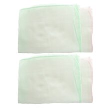 Bộ 2 khăn tắm gạc Nanio A0100 - 5 lớp , 70x75 cm