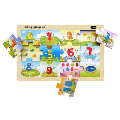 Bảng ghép số Winwintoys 66312 