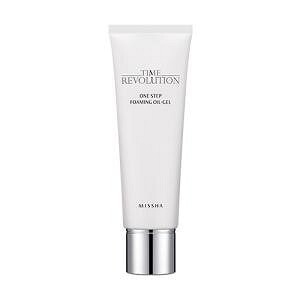 Gel tẩy trang Missha Time Revolution One Step Foaming Oil-Gel 