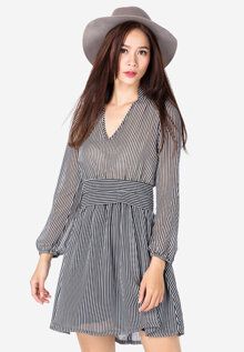 Đầm Chiffon phối eo thun Gaia