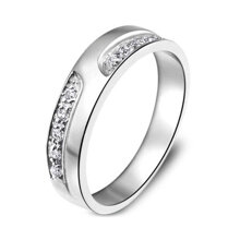 Nhẫn nam bạc Hiểu Minh NA397