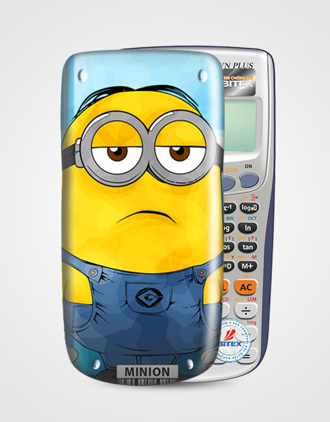 Nắp máy tính Casio Minion 013 