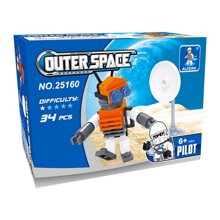 Đồ chơi mô hình lắp ghép AUSINI Outer Space - Khám phá vũ trụ 25160