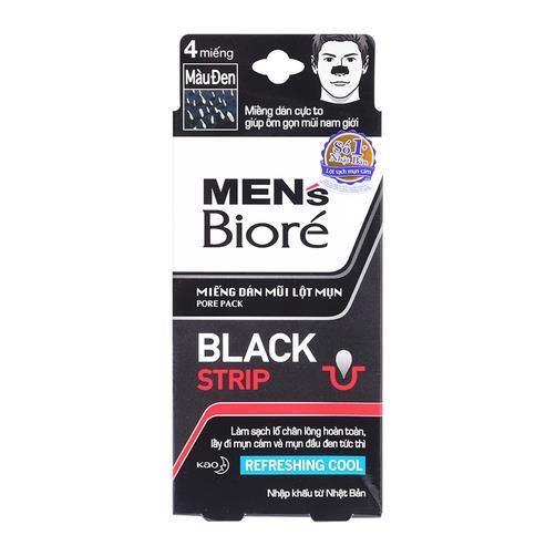 Miếng dán mũi lột mụn dành cho nam Men's Biore 