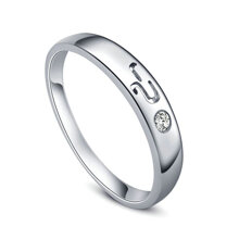 Nhẫn bạc nữ Hiểu Minh NU346