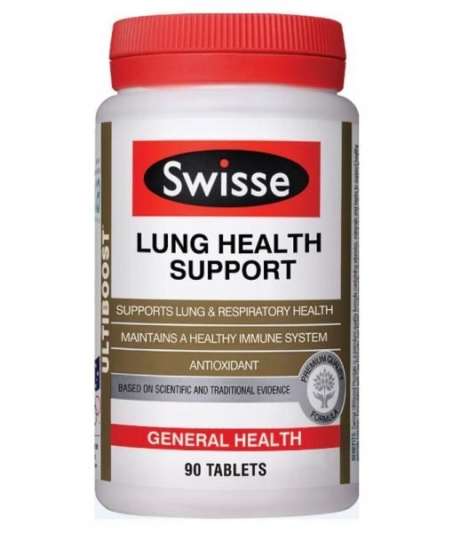 Viên uống bổ phổi & hỗ trợ chức năng phổi Swisse Lung Health Support ...