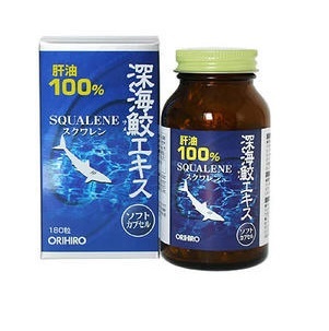 Viên uống sụn vi cá mập Squalene Orihiro 180 viên 