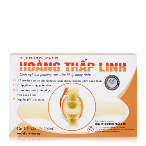 Thực phẩm chức năng Hoàng Thấp Linh 30 viên 