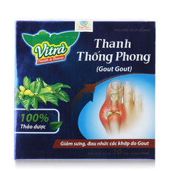 Thực phẩm chức năng hỗ trợ điều trị gút Thanh Thống Phong 10 ống ...