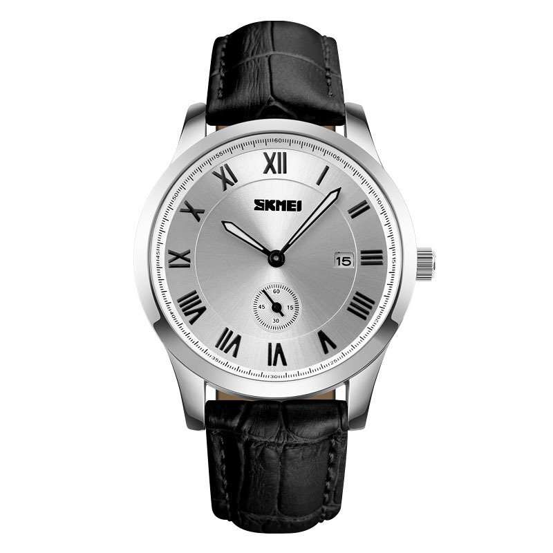 Đồng hồ nam dây da Skmei 1132 