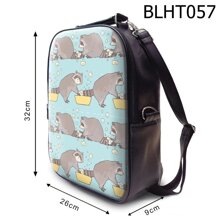 Balo Gấu Chồn Tắm BLHT057