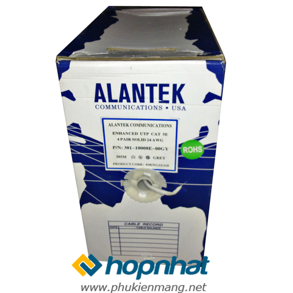 Cáp mạng Alantek cat6 FTP 