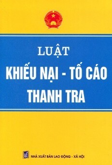 Luật Khiếu Nại - Tố Cáo Thanh Tra 