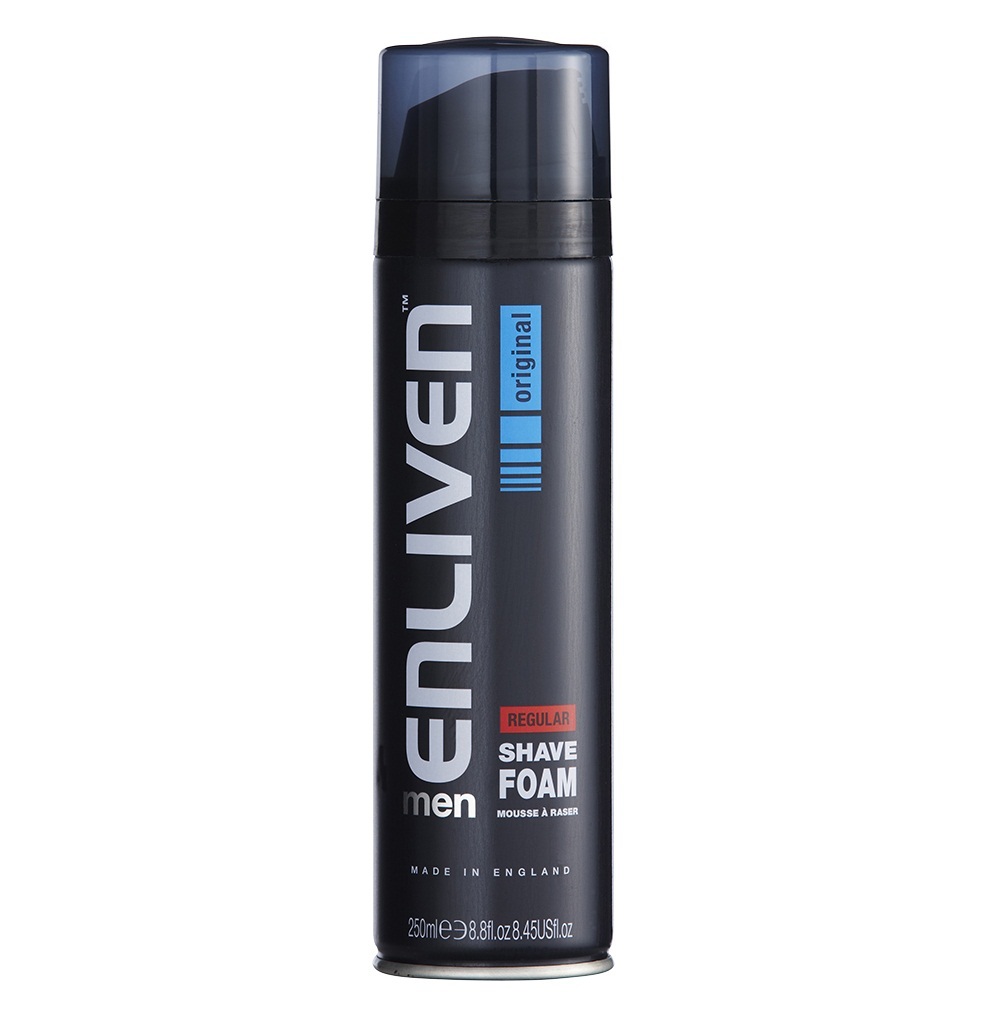 Kem cạo râu dạng bọt Enliven Mens Regular Shave Foam 250ml 