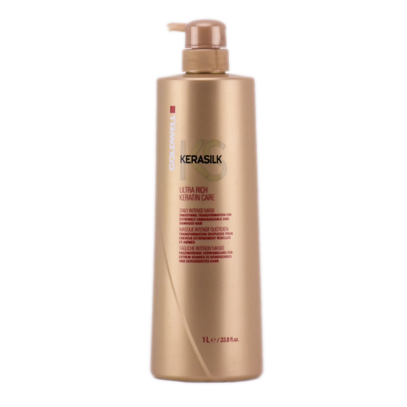 Mặt nạ hấp duỗi Kerasilk KS Goldwell Ultra Rich Keratin - 1000ml ...