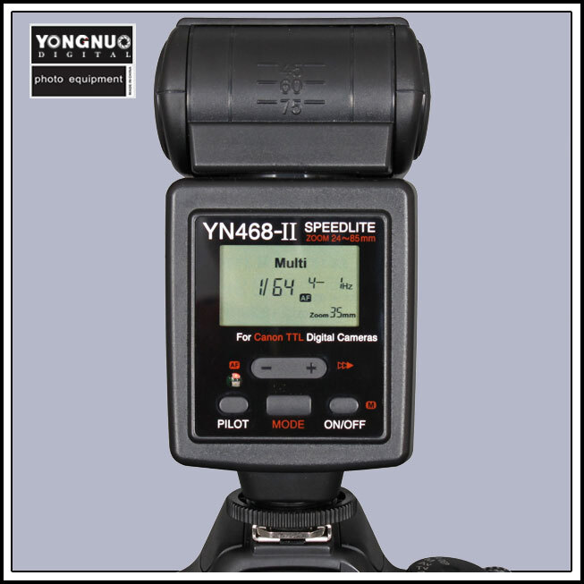 Đèn flash Yongnuo YN-468 TTL II 