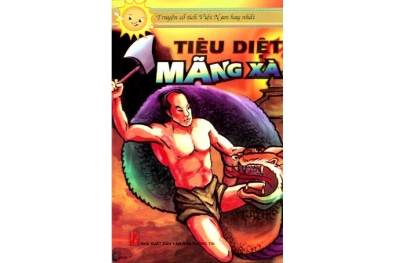 Tranh truyện dân gian Việt Nam - Diệt mãng xà 
