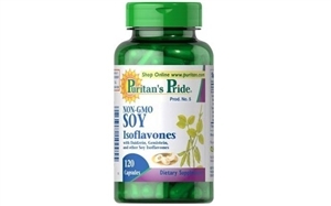 Tinh chất mầm Đậu Nành estrogen Non-GMO Soy Isoflavones 750 mg 120 viê...