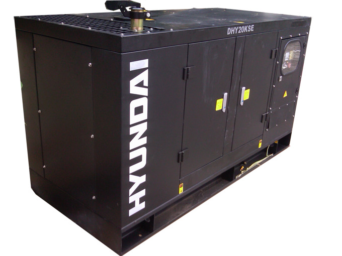 Máy phát điện Hyundai DHY 20KSE - 17 KVA 