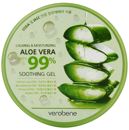 Gel dưỡng ẩm lô hội Verobene Calming & Moisturizing Aloe Vera Purity 9...