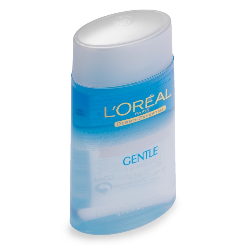 Nước tẩy trang mắt và môi L'oreal Gentle Lip And Eye Make Up Remover 1...
