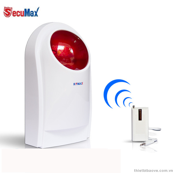 Đèn còi báo trộm không dây SecuMax SM-J008 