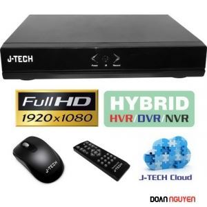 Đầu ghi hình AHD J-TECH AHD8204 (4x720P/960P, 2xSata) 