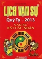 Lịch Vạn Sự Quý Tỵ 2013 