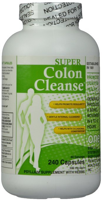 Detox làm sạch đường ruột Super Colon Cleanse - 240 viên 