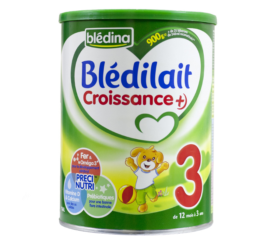 Sữa Bledina Bledilait Croissance số 3 - 900g (1 - 3 tuổi) 