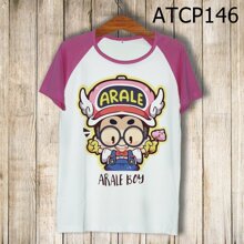 Áo thun tay màu Cậu bé Arale ATCP146