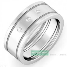 Nhẫn nam Bạc Hiểu Minh NA014