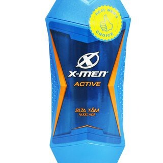 Sữa tắm nước hoa nam X-men Active 180g 