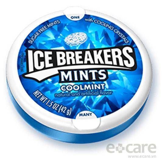 Kẹo ngậm Ice Breakers Wintergreen 42g 