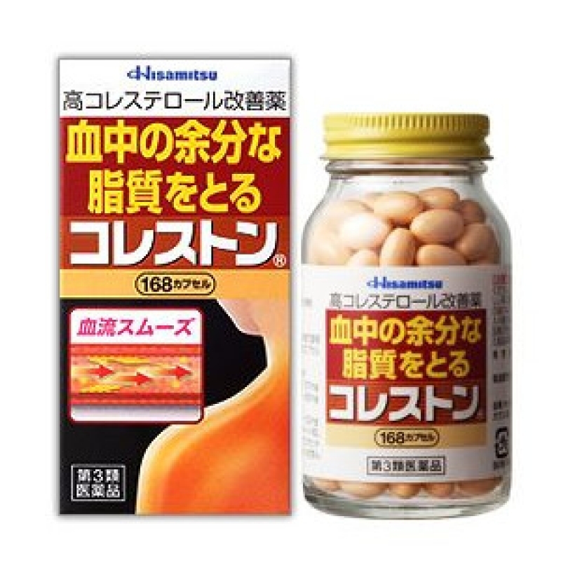 Giảm mỡ máu, hàm lượng cholesterol cao Hisamitsu Inc Koresuton 84 viên...