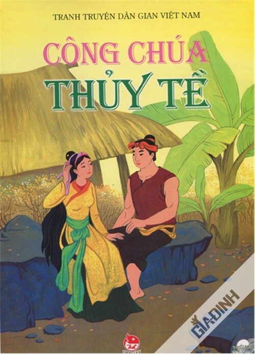 Tranh truyện dân gian Việt Nam - Công chúa thuỷ tề 